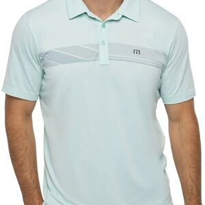 Travis Mathew Mint Green Polo Shirt
